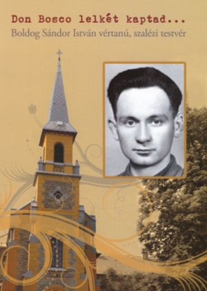 Don Bosco lelkét kaptad… Boldog Sándor István vértanú, szalézi testvér, borító