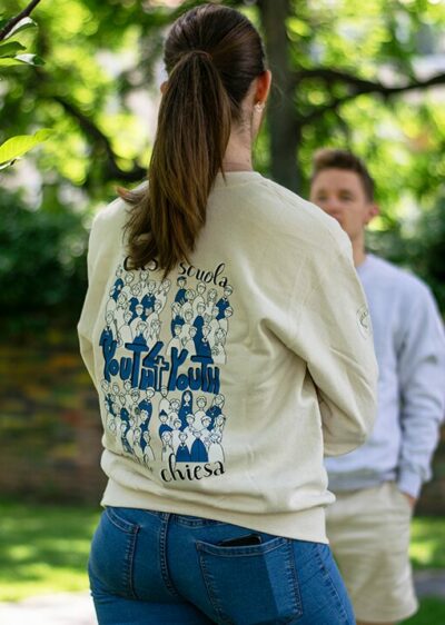 Pulóver - kapucni nélkül - "vaj"